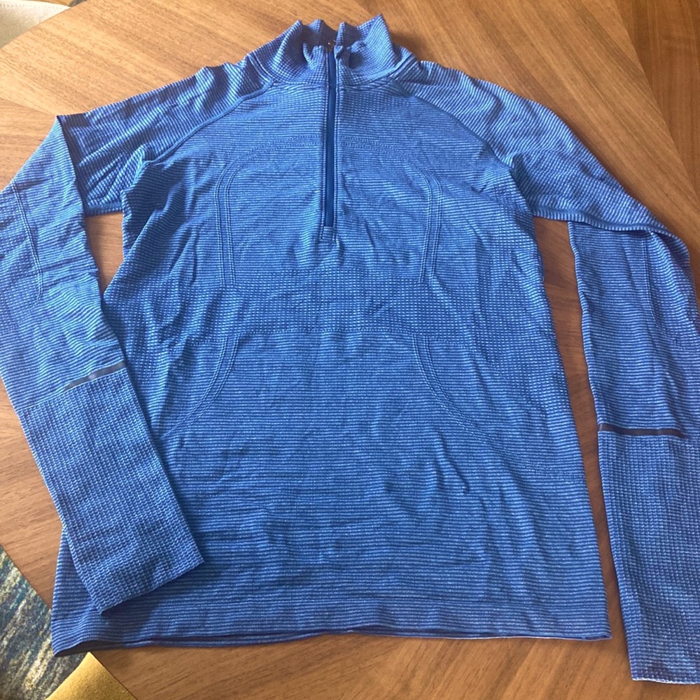 EUC Women’s Lululemon Run Swiftly Zip-T Size 10